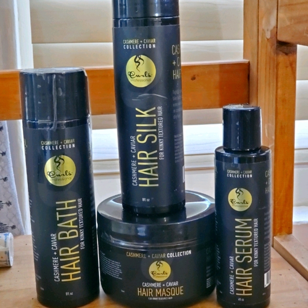 Curls Cashmere + Caviar bundle